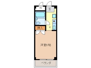 ＴＯＢＥＧＩＮ　２の物件間取画像